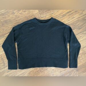 Lululemon Black Crewneck Sweater